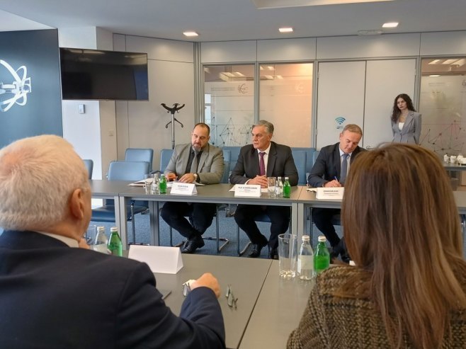 Karan se sastao sa Balintom u Naučno-tehnološkom parku u Beogradu