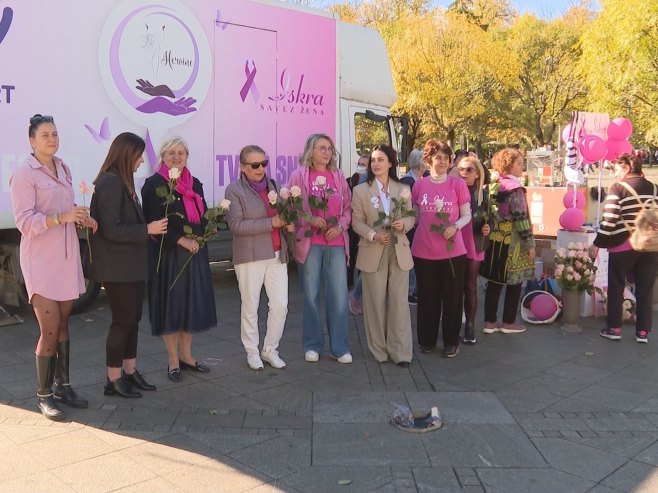 Savez žena oboljelih od raka dojke "Iskra" obilježio Međunarodni dan borbe protiv raka dojke