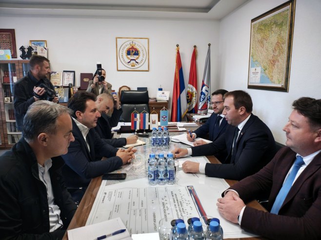 Strahinja Bašević i Goran Selak - Foto: SRNA