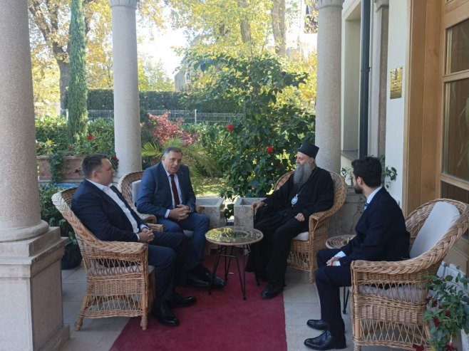 Milorad Dodik i Patrijarh Porfirije Milorad Dodik i Patrijarh Porfirije - Foto: RTRS