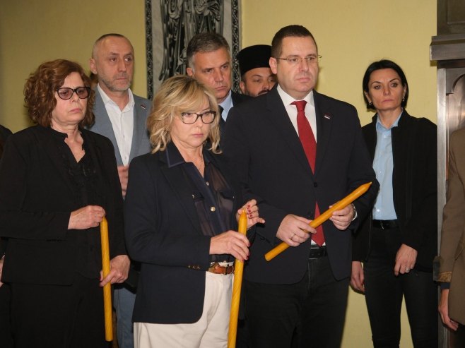 Kovačević: U Hramu Hrista Spasitelja zapalili smo svijeće za 16 nevino stradalih žrtava