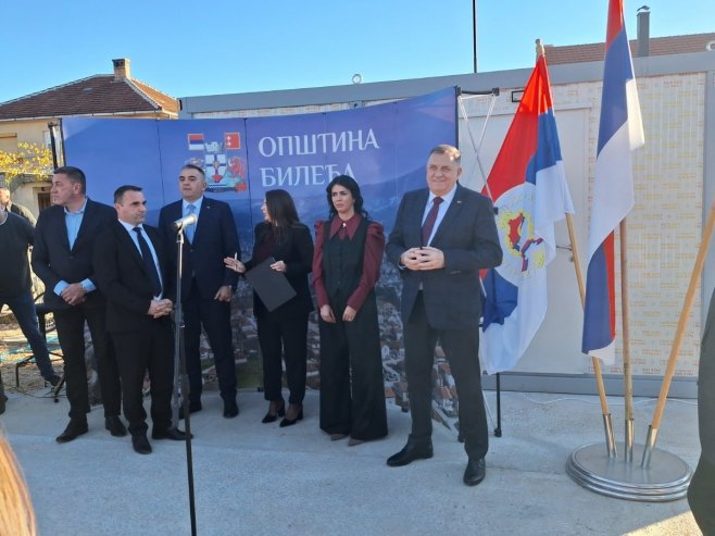 Dodik i Minić stigli u Bileću