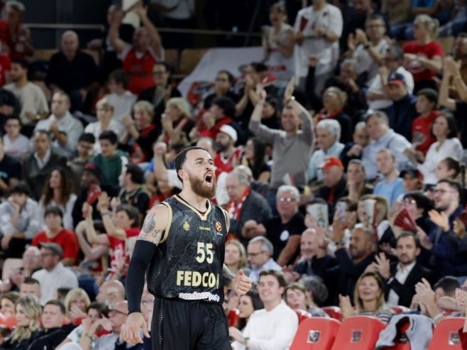 Košarkaš Monaka Majk DŽejms MVP devetog kola Evrolige