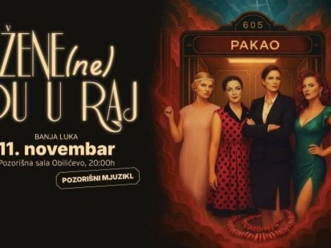 Premijera mjuzikla "Žene (ne)idu u raj" u utorak u Banjaluci (VIDEO)