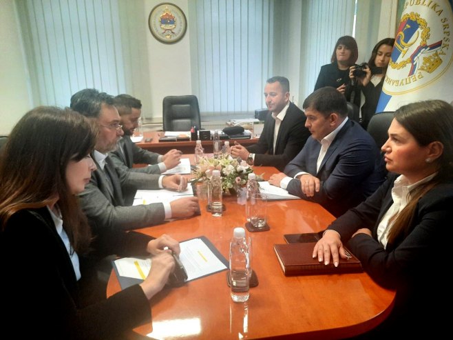 Staša Košarac u Trnovu - Foto: RTRS