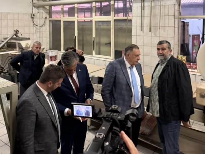 Dodik i Karan u Rogatici; Posjetili firmu "Pauer"