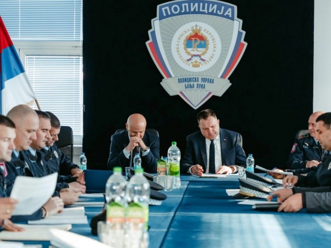 Budimir i Kostrešević posjetili PU Banjaluka: Stanje bezbjednosti dobro