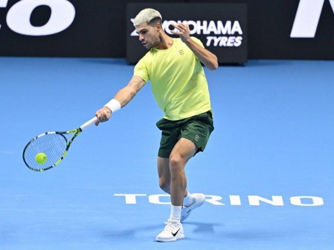 Karlos Alkaraz (foto: EPA/ALESSANDRO DI MARCO) - 