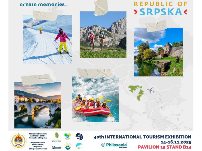 Srpska na sajmu "Philoxenia 2025": Pet destinacija, jedna vizija - bliže Grčkoj nego ikad