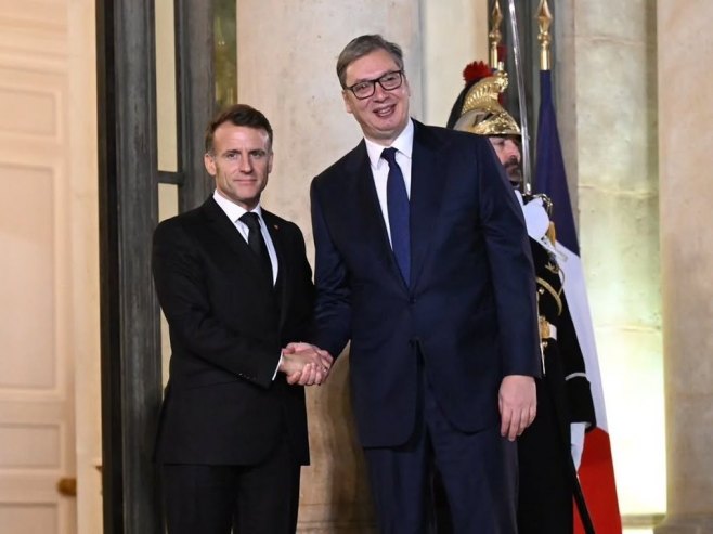 Vučić: Očekujem otvoren razgovor sa Makronom o odnosima Srbije i Francuske
