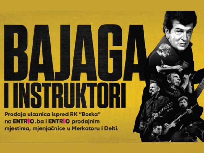 Bajaga i instruktori se vraćaju u Banjaluku - Veliki koncert 26. decembra