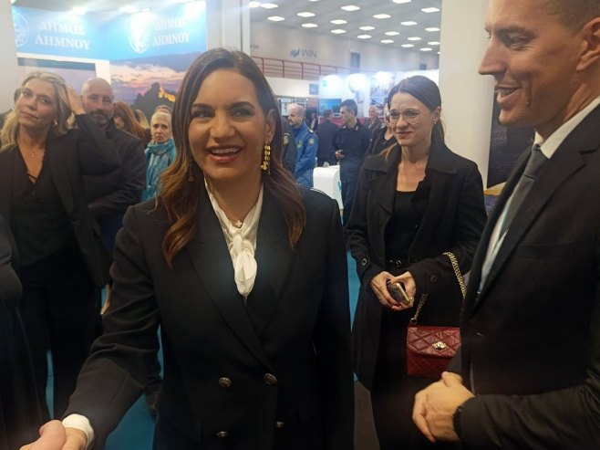 Srpska u centru pažnje na Međunarodnom sajmu turizma Philoxenia 2025: Ministarka turizma Grčke posjetila štand (FOTO)