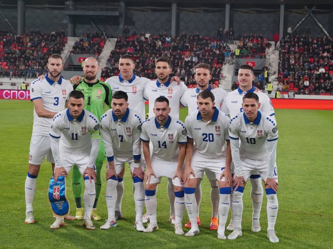 Reprezentacija Srbija (foto: TANJUG/ VLADIIR ŠPORČIĆ/bs) Reprezentacija Srbija (foto: TANJUG/ VLADIIR ŠPORČIĆ/bs) -