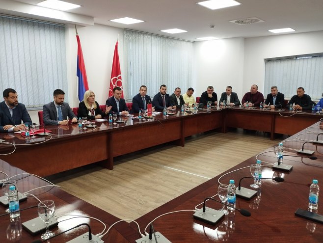 Sjednica Predsjedništva banjalučkog odbora SNSD-a; Konferencija za novinare na RTRS