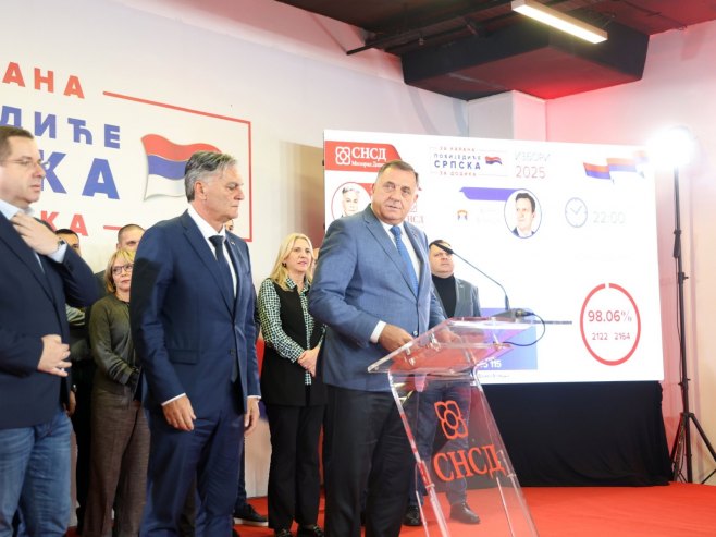 Dodik: Pobijedio Siniša Karan (VIDEO)