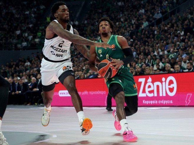 Košarkaši Partizana poraženi od Panatinaikosa u 13. kolu Evrolige