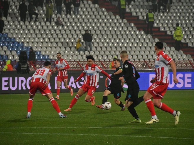 Liga Evrope: Zvezda sa igračem manje bolja od Rumuna (FOTO/VIDEO)