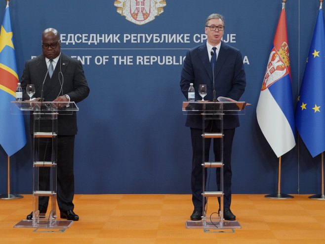 Vučić: Velike mogućnosti za širenje saradnje sa Kongom u mnogim oblastima (VIDEO)