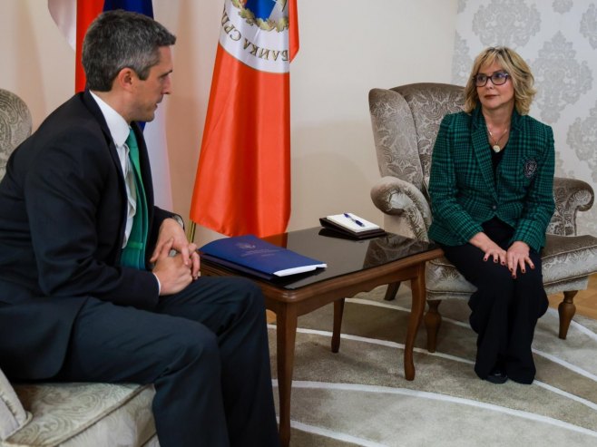 Trišić Babić sa Flemingom i Ginkelom: Interes Srpske da odnosi sa SAD budu stabilni i zasnovani na poštovanju