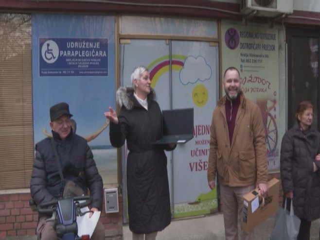 Donacija Udruženju paraplegičara, oboljelih od dječije paralize i drugih tjelesnih invalida