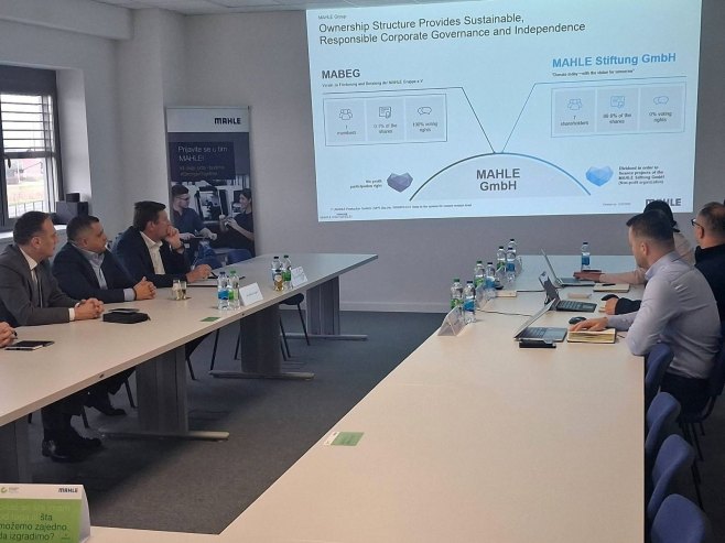 Mitrović posjetio kompaniju "Mahle" u Laktašima - Vlada nastavlja podršku investitorima u Srpskoj