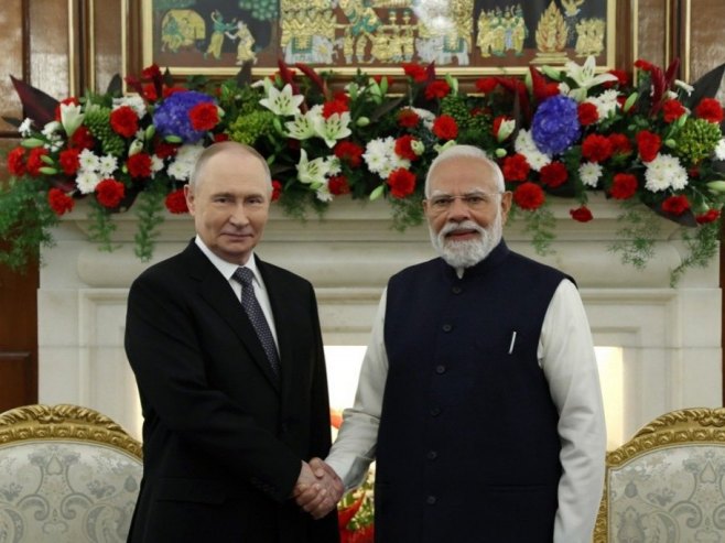 Putin i Modi: Razgovori uspješni i konstruktivni, uspostavljen program ekonomske saradnje