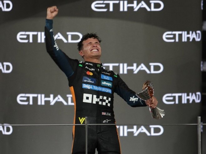 Vozač Meklarena Lando Noris osvojio titulu prvaka svijeta u šampionatu Formule 1 (FOTO)