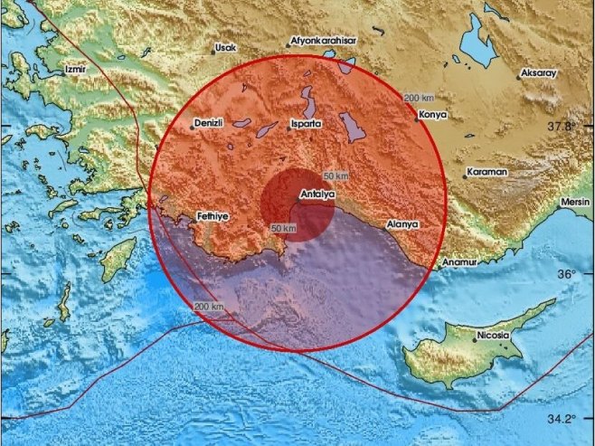 Tursku pogodio zemljotres jačine 5,3 stepena