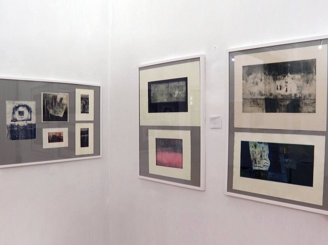 U Banskom dvoru otvorena izložba grafika Nenada Zeljića (VIDEO)