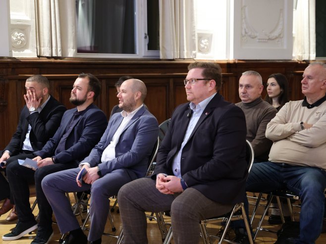 Beč - tribina "Imovina ima pamćenje" (Foto: Tanjug/USDSR) Beč - tribina "Imovina ima pamćenje" (Foto: Tanjug/USDSR) -