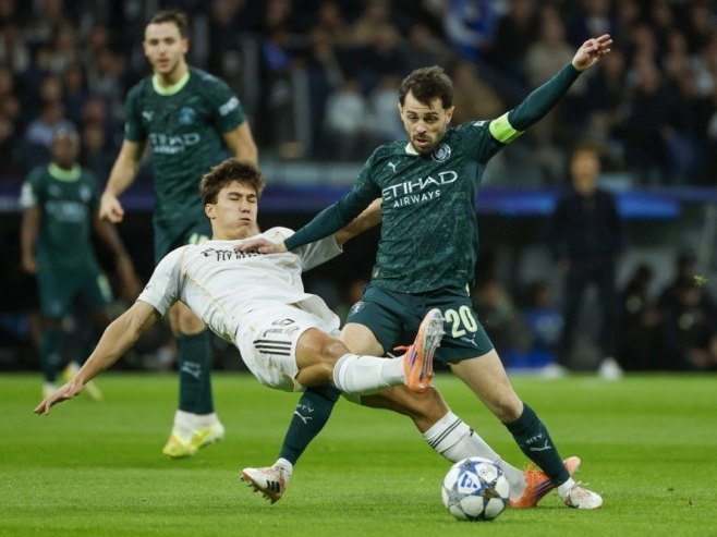 Mančester Siti slavio u Madridu, Arsenal ubjedljiv protiv Briža