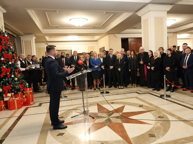 Božićni prijem, Banjaluka - Foto: ZIPAPHOTO/Borislav Zdrinja