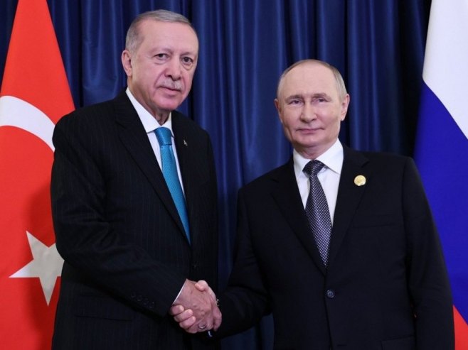 Putin i Erdogan razgovarali 40 minuta iza zatvorenih vrata (VIDEO)