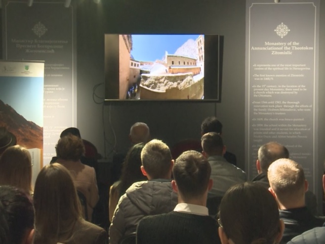 U Muzeju manastira Žitomislić prikazan dokumentarni film i promovisana knjiga (VIDEO)