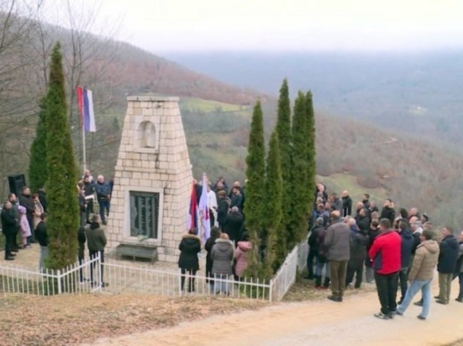 Parastos za ubijene Srbe u Gornjoj Јošanici kod Foče (VIDEO)