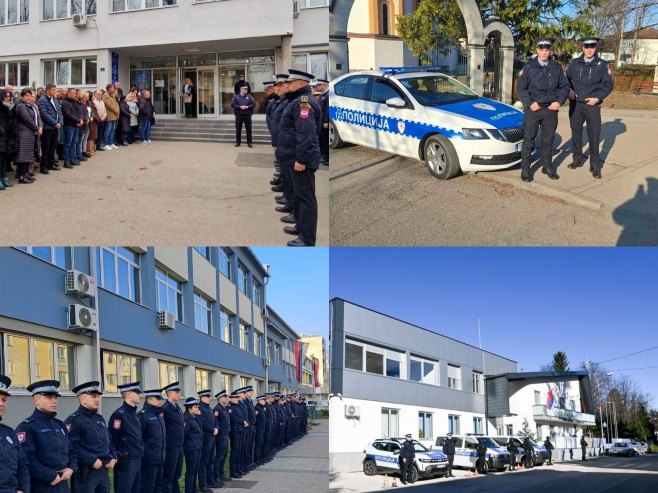 Policija u Srpskoj zaustavila vozila i upalila rotacije u znak sjećanja na kolegu Radenka Bašića (FOTO/VIDEO)