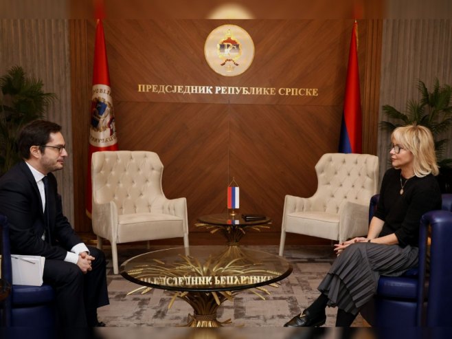 Trišić Babić razgovarala sa ambasadorom Francuske u BiH: Srpska pouzdan i konstruktivan partner
