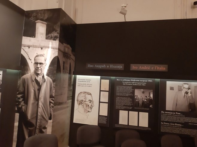 U Beogradu otvorena izložba o boravku Ive Andrića u Italiji U Beogradu otvorena izložba o boravku Ive Andrića u Italiji