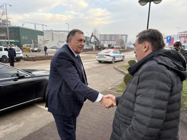 Dodik u Doboju sa rukovodstvom Gradskog odbora SNSD