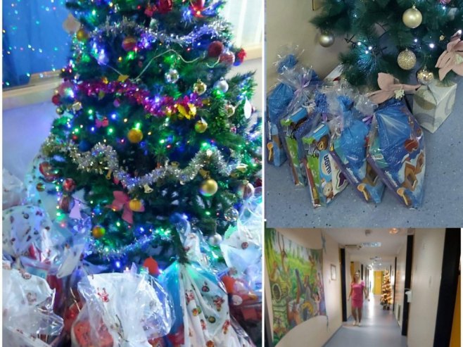 Za najmlađe pacijente u UKC-u paketići od zaposlenih u Palati Republike