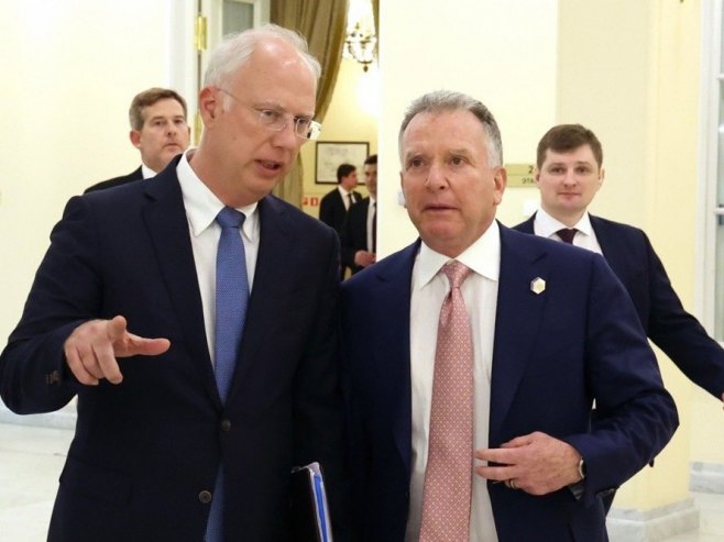 Dimitrijev i Vitkof (foto: arhiva - EPA/VYACHESLAV PROKOFYEV/SPUTNIK/KREMLIN / POOL) - 