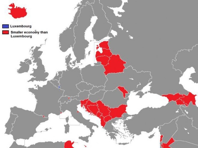 Objavljena nova mapa Evrope: Balkan u crvenom?