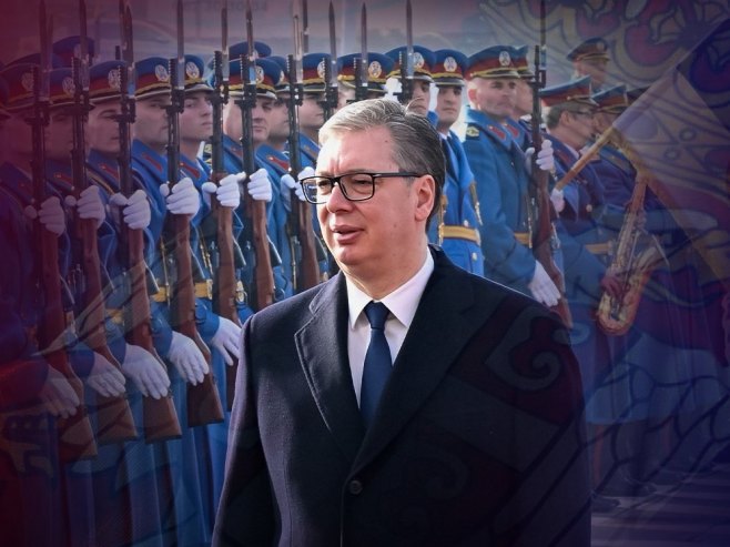 Vučić: Samo jaka vojska garant mira, nastavićemo da ulažemo u bezbjednosne snage Srbije
