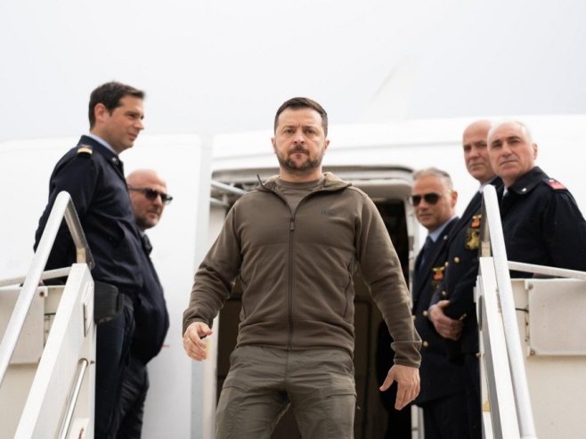 Niko od američkih zvaničnika nije dočekao Zelenskog (VIDEO)