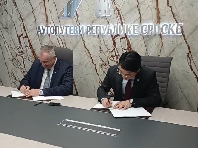 Potpisan ugovor o gradnji dionice auto - puta od Bijeljine do Brčkog