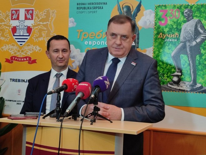 Dodik u Trebinju: Nova bolnica - još jedna važna pobjeda Srpske