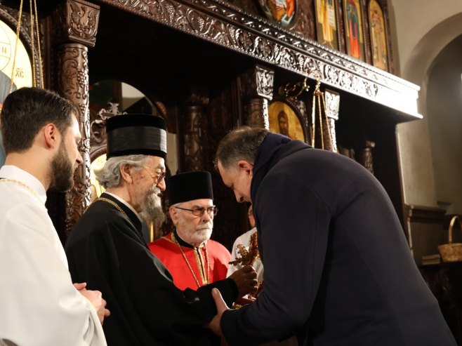 Јefrem i Dodik - Foto: ZIPAPHOTO/Borislav Zdrinja