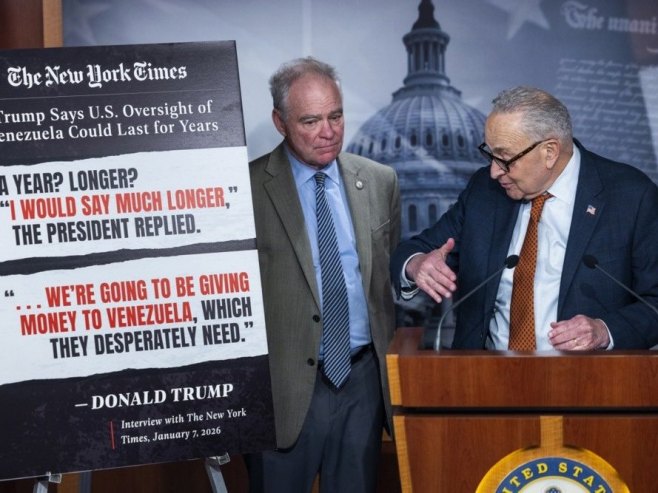 Tramp osudio republikance koji su u Senatu izglasali rezoluciju o ratnim ovlašćenjima