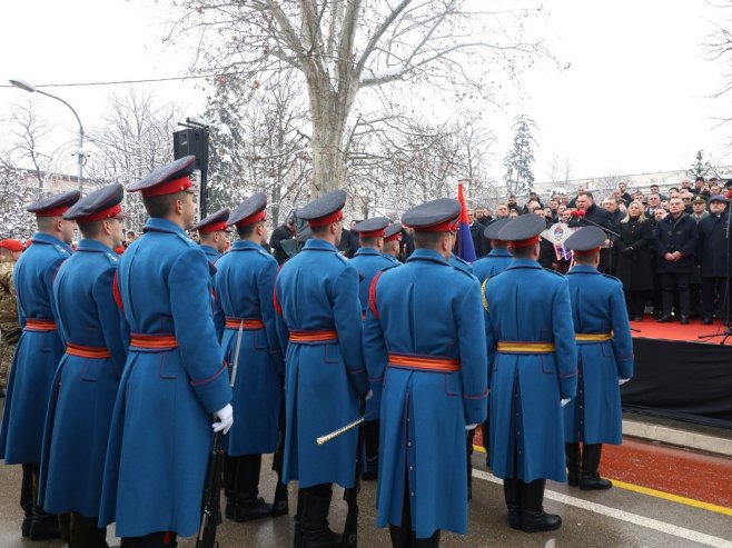 Himnu Republike Srpske "Moja Republika" i himnu Republike Srbije "Bože pravde" izveo Policijski orkestar (VIDEO)