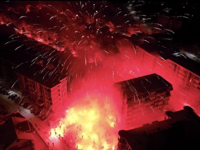 Vatromet u Bijeljini - Foto: SRNA